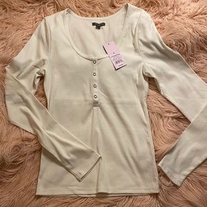 Wild Fable Long sleeve scoop neck top